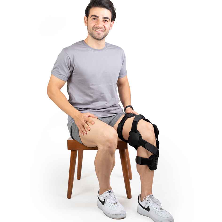 زانو بند پیشرفته اورتینو مدل آنلودر - Unloader - Image 6